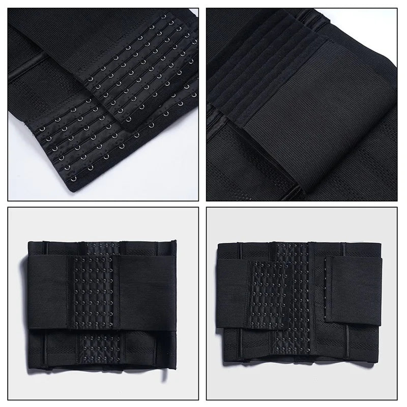 Waist Trainer Body Shaper – Slimming Sheath Flat Belly Corset Belt for Women