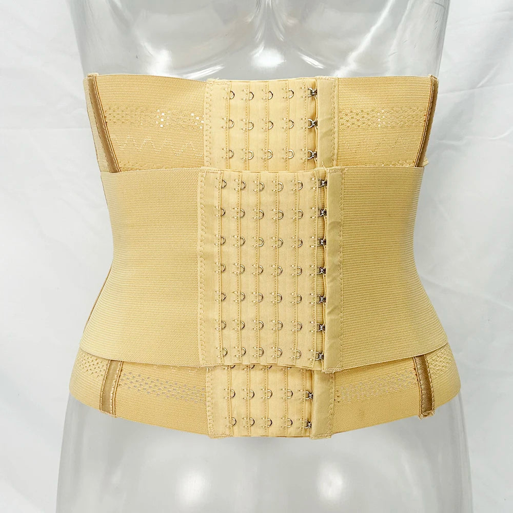 Waist Trainer Body Shaper – Slimming Sheath Flat Belly Corset Belt for Women